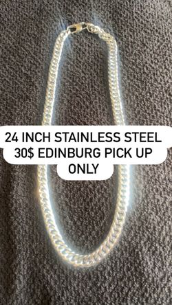 (Stainless steel/Acero) (Silver plated/Bańado en plata) “prices on picture/precio en photo”