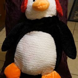Stuffed Christmas Penguin 