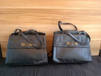( 2 )Steve Madden black/Gold Purse