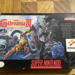 Castlevania IV Super Nintendo 