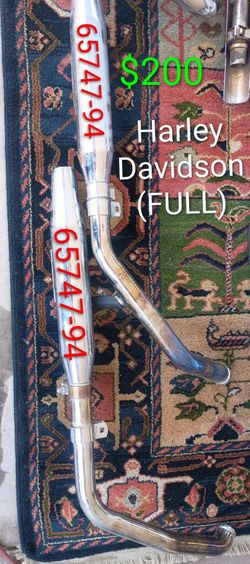 94-06 Big Twin Harley Davidson Dyna models Exhaust (FULL) with mufflers
