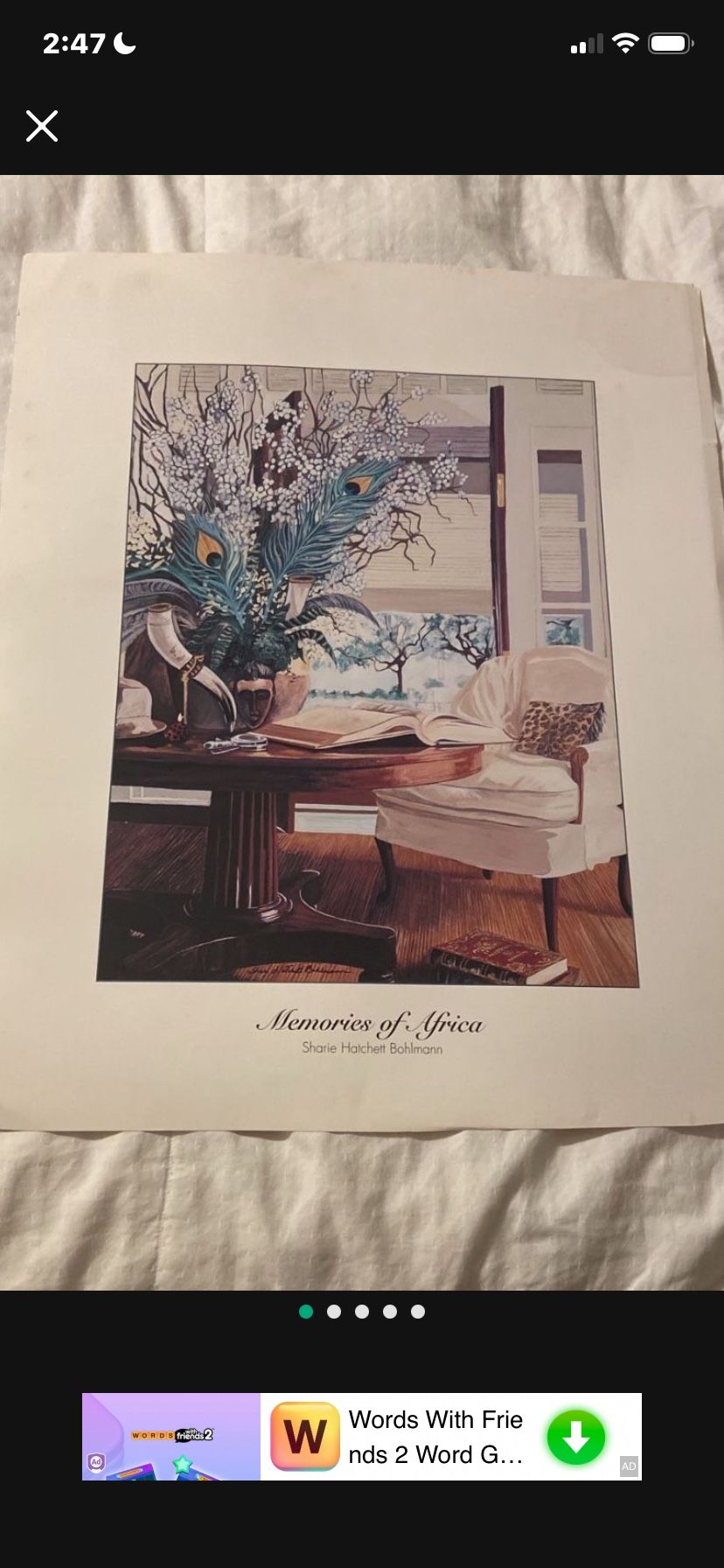 Memories Of Africa Sharie Hatchet Bohlmann Print