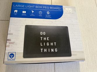 Goldessence Large Light Box Peg Board