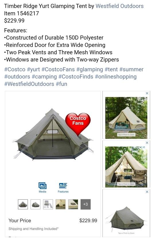 Timber Ridge 6Person Glamping Tent Review Glamper Gear