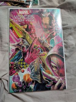 Marvel voices spider verse #1 comic book