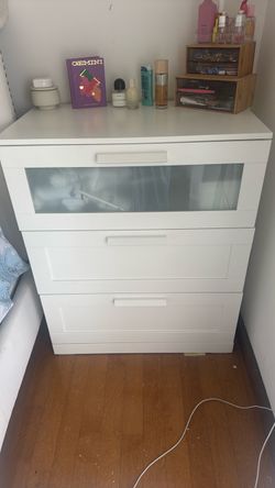 White IKEA Dresser