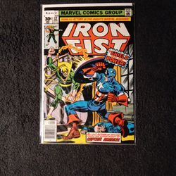 Comic Of Iron Fist Vs Captain America 
