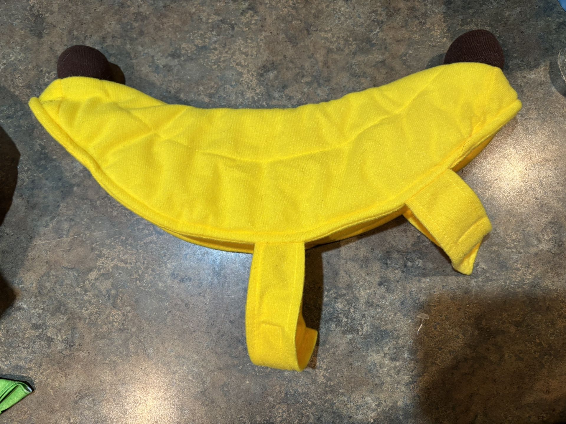 Dog costume. Banana dog costume. Size Small. Pet costume