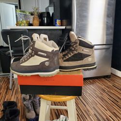 Og Timberland Eurohikers Sz 8 & 8.5 Moderate Cond. Both For $75