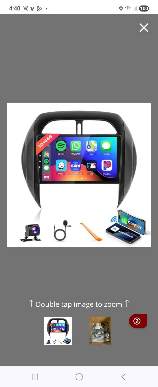 2G 64G Android Car Stereo for Toyota RAV4 2003 2004 2005 with Wireless Apple CarPlay Android Auto,podofo 9 inch Touch Screen Bluetooth Car Radio Recei