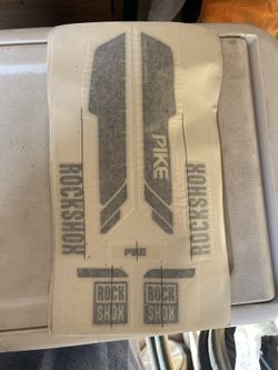 SRAM rockShox Pike 2014 decals