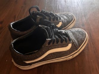Vans  Black Rainbow Glitter – Women's 6.5 / Men's 5