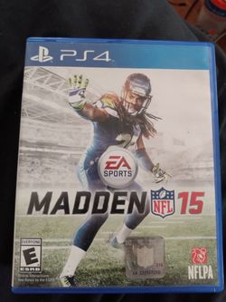 PS4 MADDEN 15