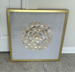 Shell Gold Shadow Box