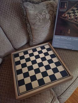 Chess and Checker set