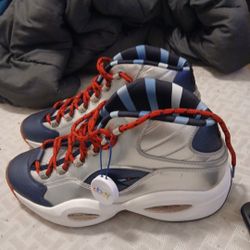 Men's Size 11.5 Allen Iverson James Harden Question Reebok Basketball Shoes NWT