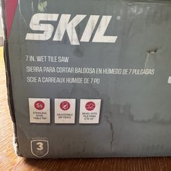 Skil 7inch Wet Tile Saw 