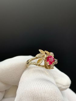 10KT LADIES RING #34427