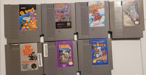 Nintendo NES Video Games Lot of 7