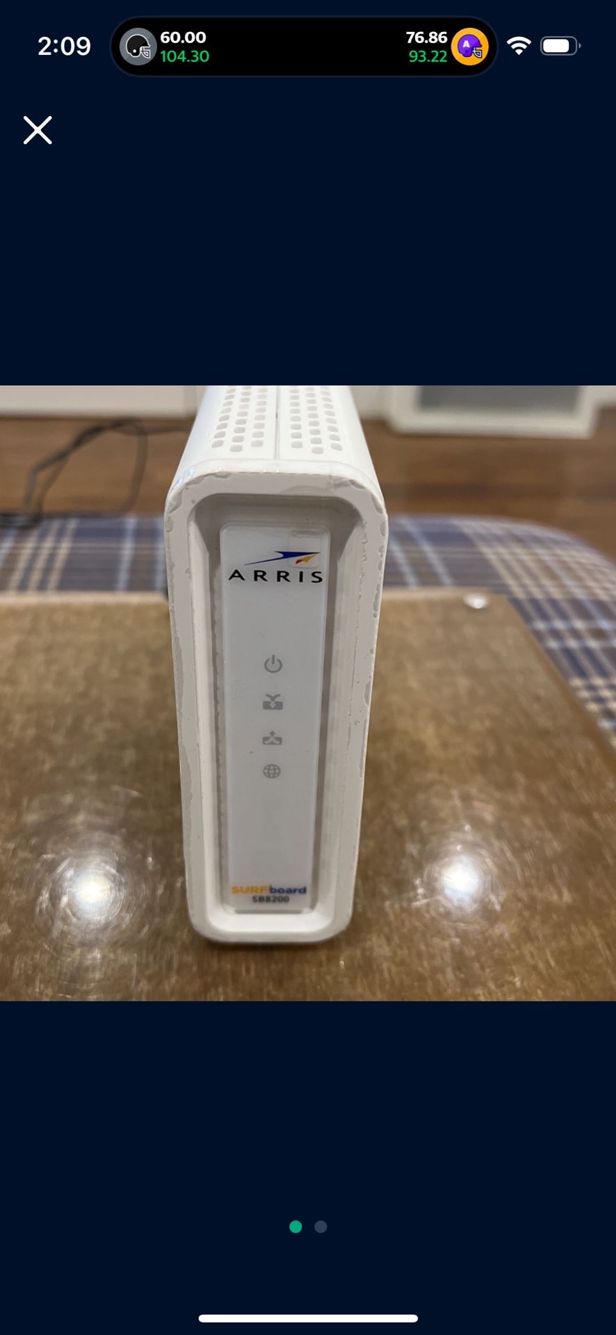 ARRIS SURF BOARD SB8200