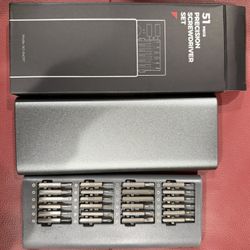 51 in 1 Precision Screwdriver Set, Portable Screwdriver Set with 48 Magnetic Bits Torx Hex Screwdriver for iPhone, Laptop, PC, Watch, Glasses