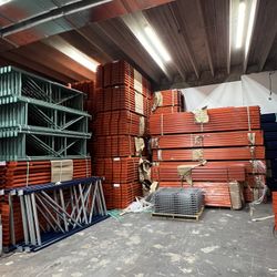 24”x8’ Brand New Teardrop Pallet Rack Uprights 