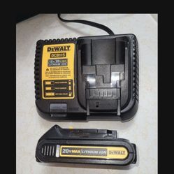 2 Dewalt Batteries And 2 Dewalt Chargers