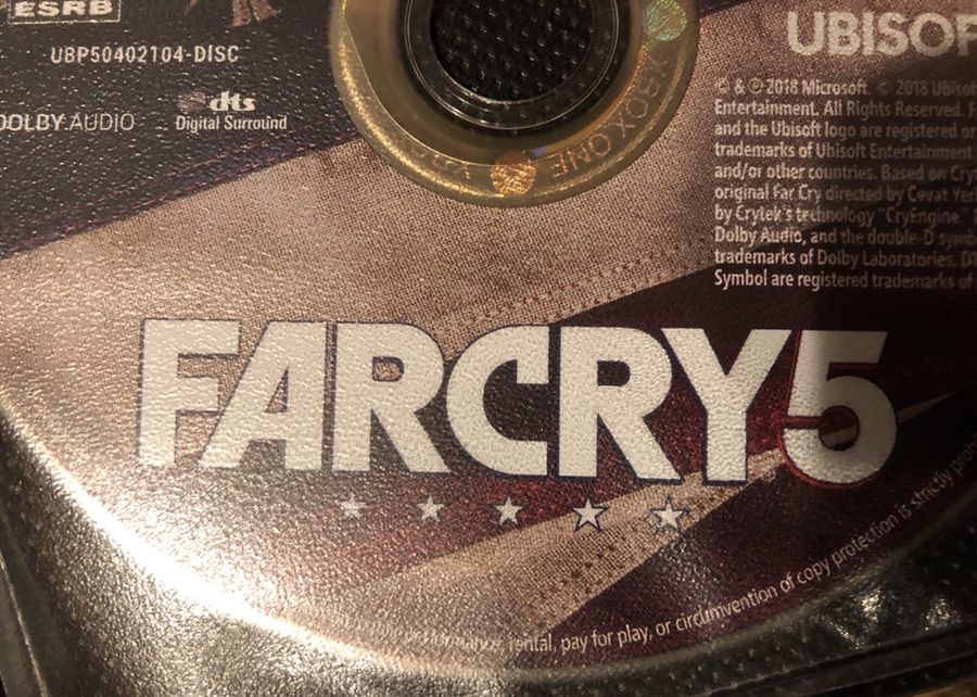 Farcry 5 DELUXE XBOX NEW NO CASE