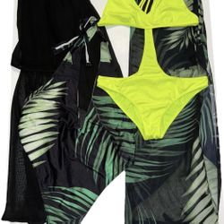 Bathing Suit/Cover Up Bundle (4pcs) Sz XL