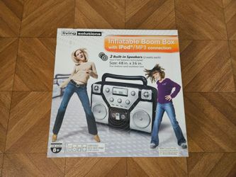 New Inflatable Boom Box with iPod/MP3 connection