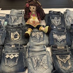 Kids Girls 5,6,10,12,14,16 Grace Jeans