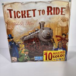 🎲 Ticket to Ride Board Game – Han R. Moon – New & Fun for Family & Friends 🚂✨