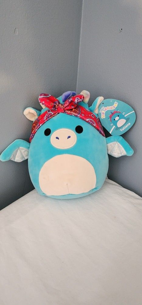 8" Tatiana The Dragon SQUISHMALLOW. NWT