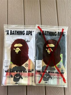 $35 Bape x Burberry tee shirt