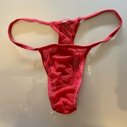 Men’s Red Thong Underwear – Novelty – One Size