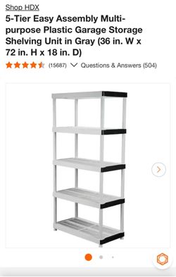5 level Shelving (moving sale)