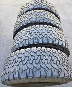 🎖️ 275 55 20 Bfgoodrich ko2 Tires Con 80% de Vida Las 4