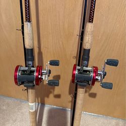 (2) New Salmon Steelhead Casting Outfits