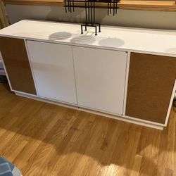 O.B.O! Stereo Cabinet with Stereo and Turntable (Local Pick Up Only 60637)