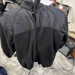 Medium Short U.S. navy parka Liner Fleece Jacket 