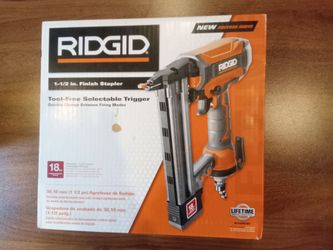 Ridgid 1-1/2 Finish Stapler