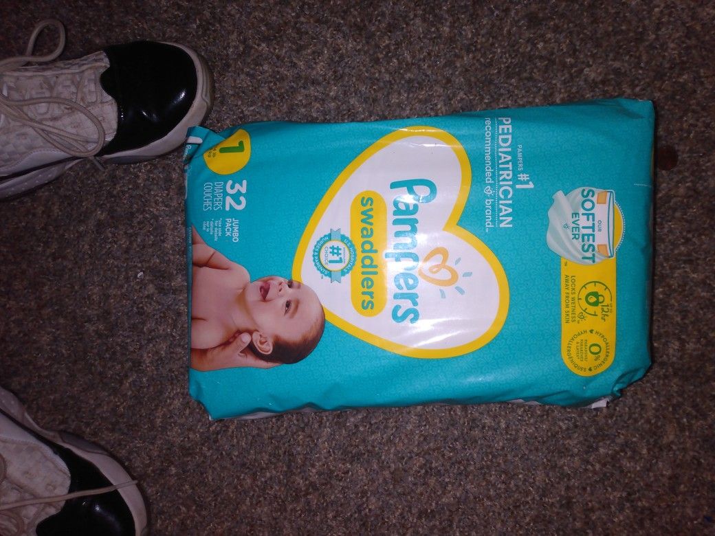Size One Pampers