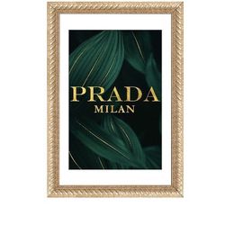 Brand New - Prada Emerald By Pomaikai Wall Art