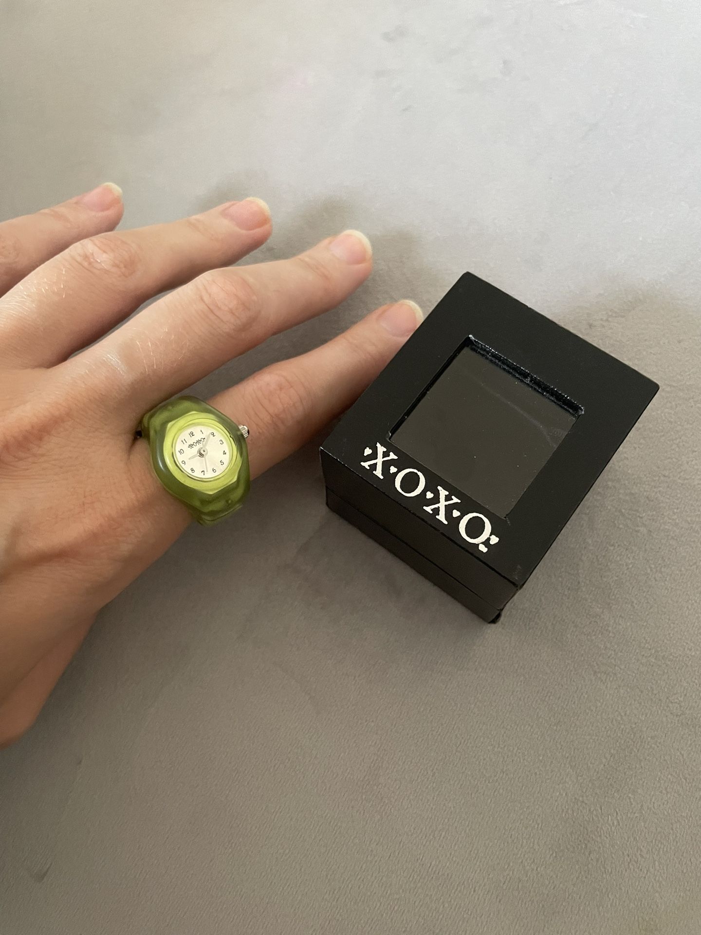 XOXO ring watches