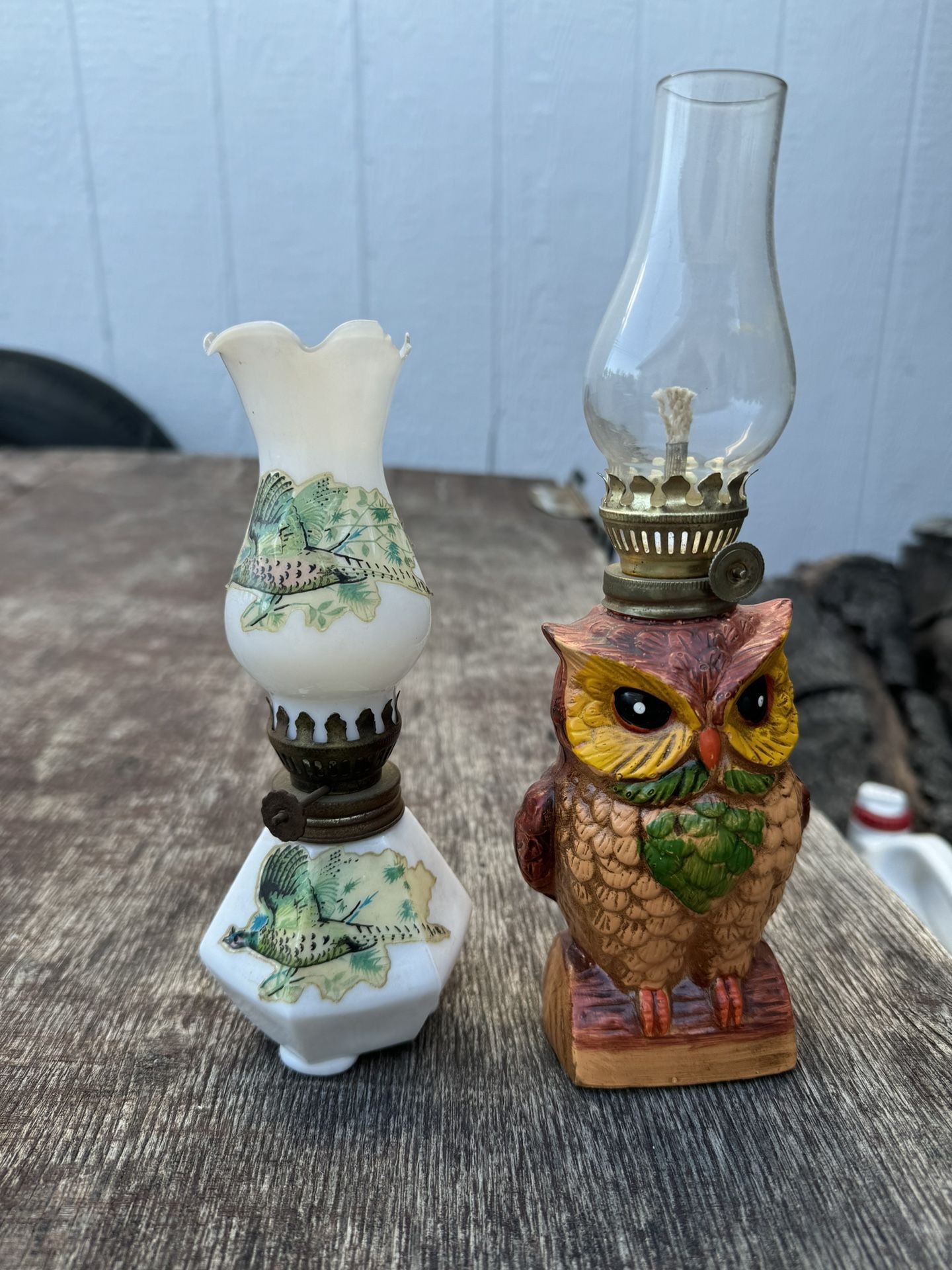 Vintage Kerosene Lamps