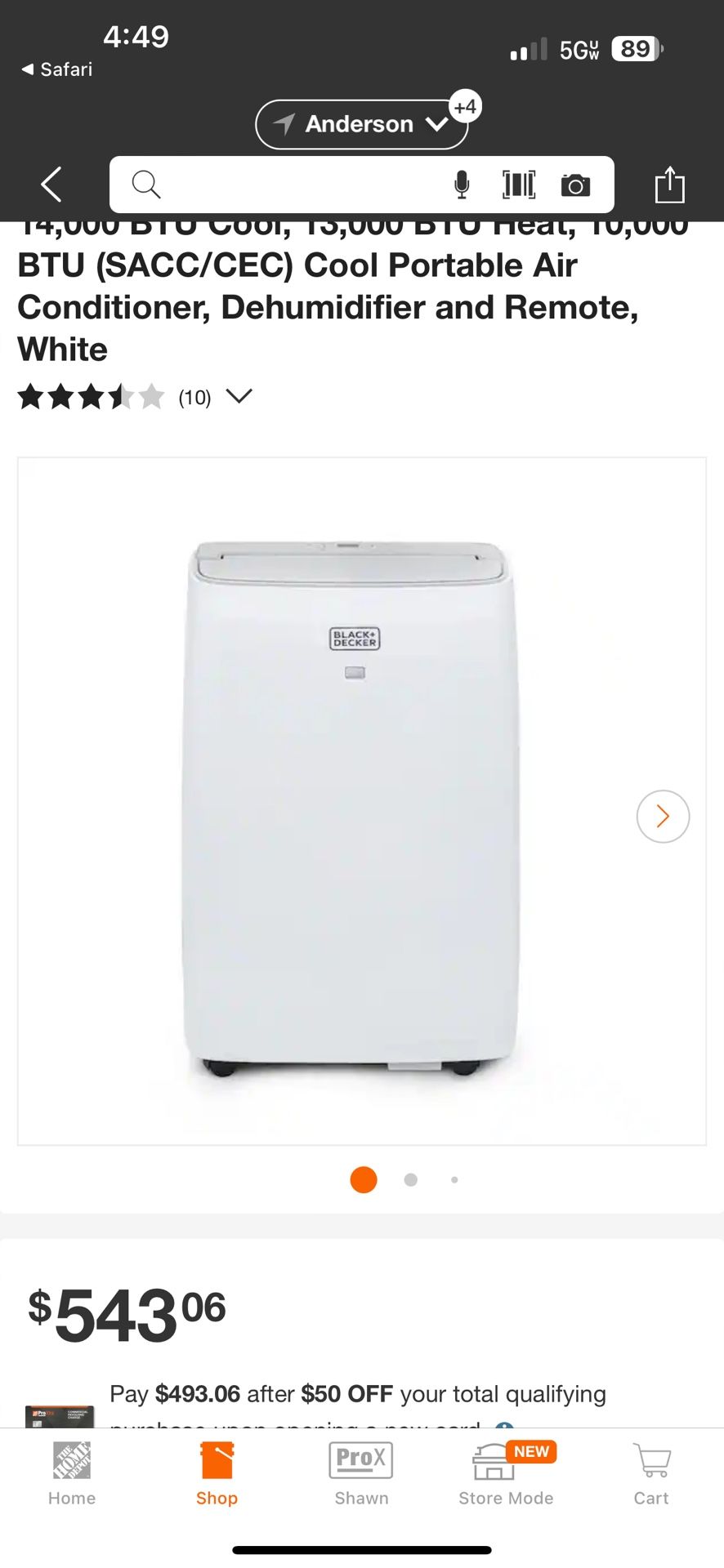 Black & Decker Air Conditioner