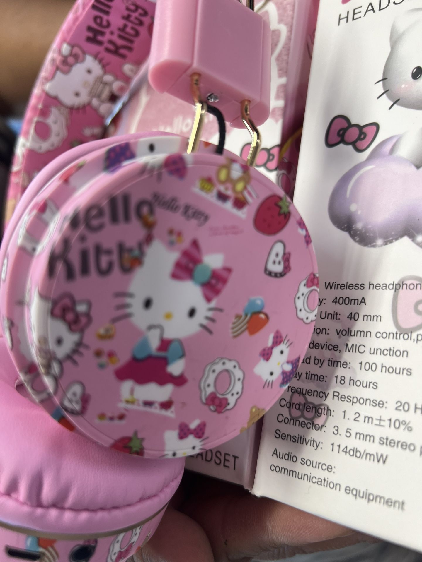 Hello Kitty Headset Wireless