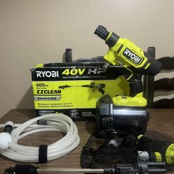 Ryobi 40v HP Brushless 600 Psi Power Cleaner 