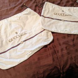 2 Gucci Dust Bags
