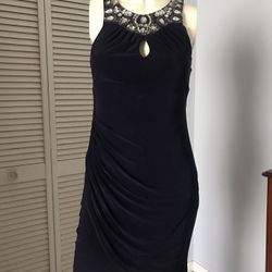 Dark Blue Dress. Size S 